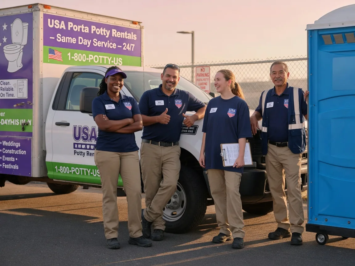 Porta Potty Rental company in Wittmann, AZ